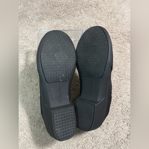 Clarks Black Women's Mules - Picture 4 of 8